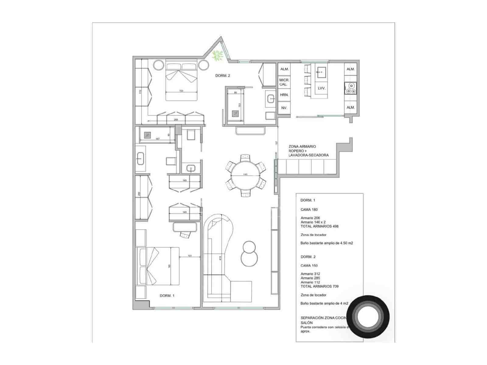 2 sypialnia Apartament na sprzedaż w Miasto Madryt z garażem - 1 950 000 € (Ref: 9730588)