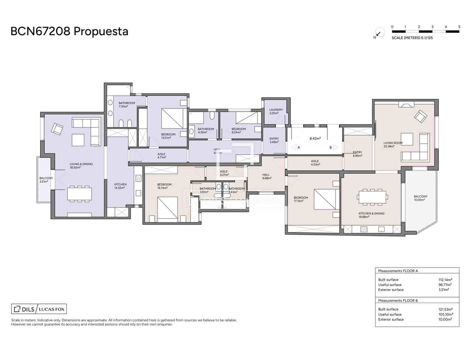 Apartamento de 6 habitaciones en Barcelona ciudad en venta con garaje - 1.475.000 € (Ref: 9730785)