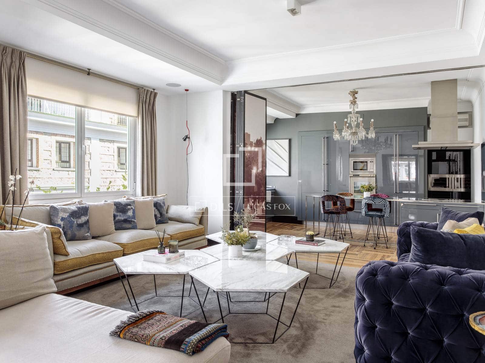 3 slaapkamer Appartement te huur in Madrid stad met garage - € 15.000 (Ref: 9733579)