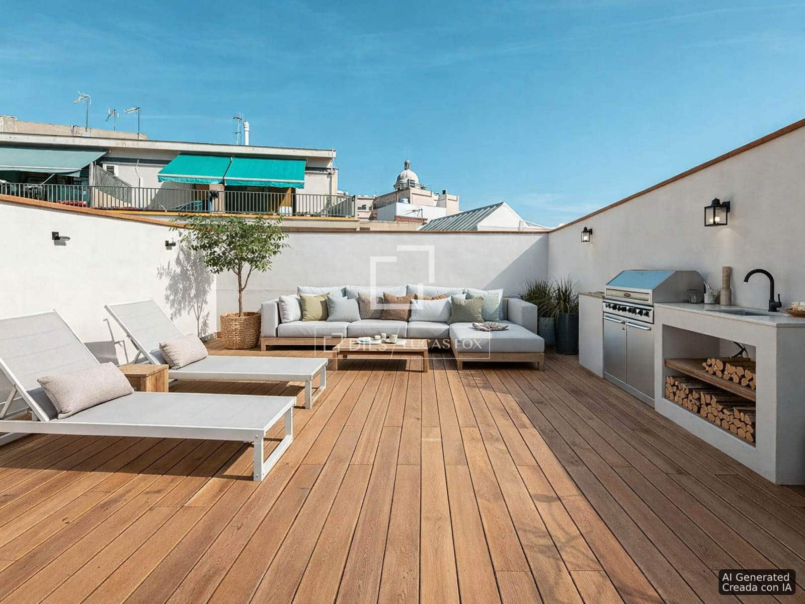 2 soveværelse Penthouse til salg i Barcelona by - € 445.000 (Ref: 9733972)