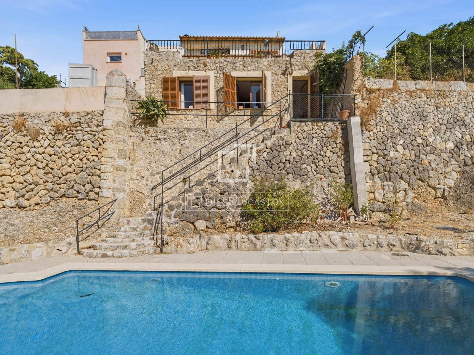 5 chambre Finca/Maison de Campagne à vendre à Selva avec piscine - 1 350 000 € (Ref: 9733975)