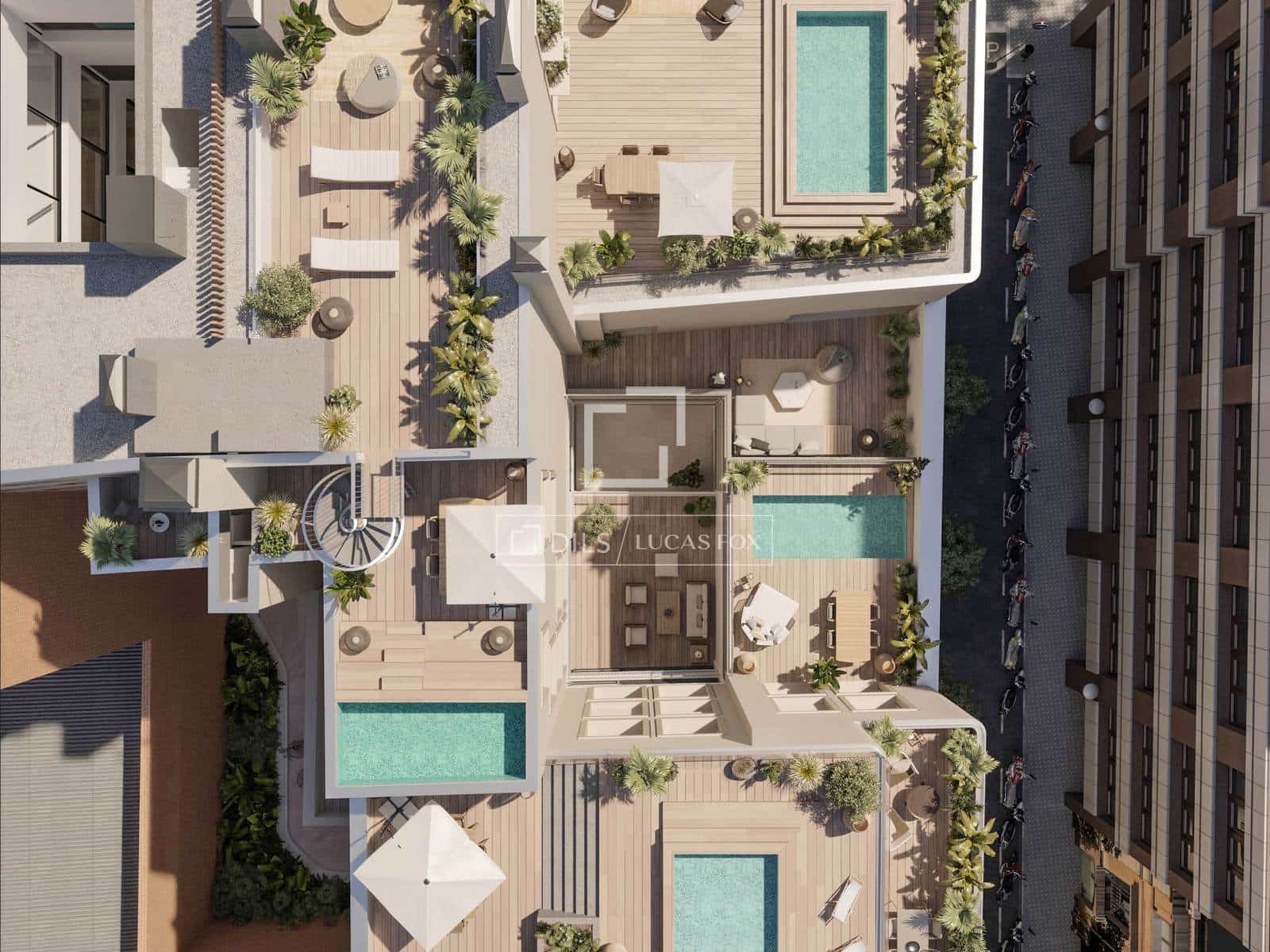 Ático de 3 habitaciones en Barcelona ciudad en venta con piscina garaje - 12.000.000 € (Ref: 9739240)