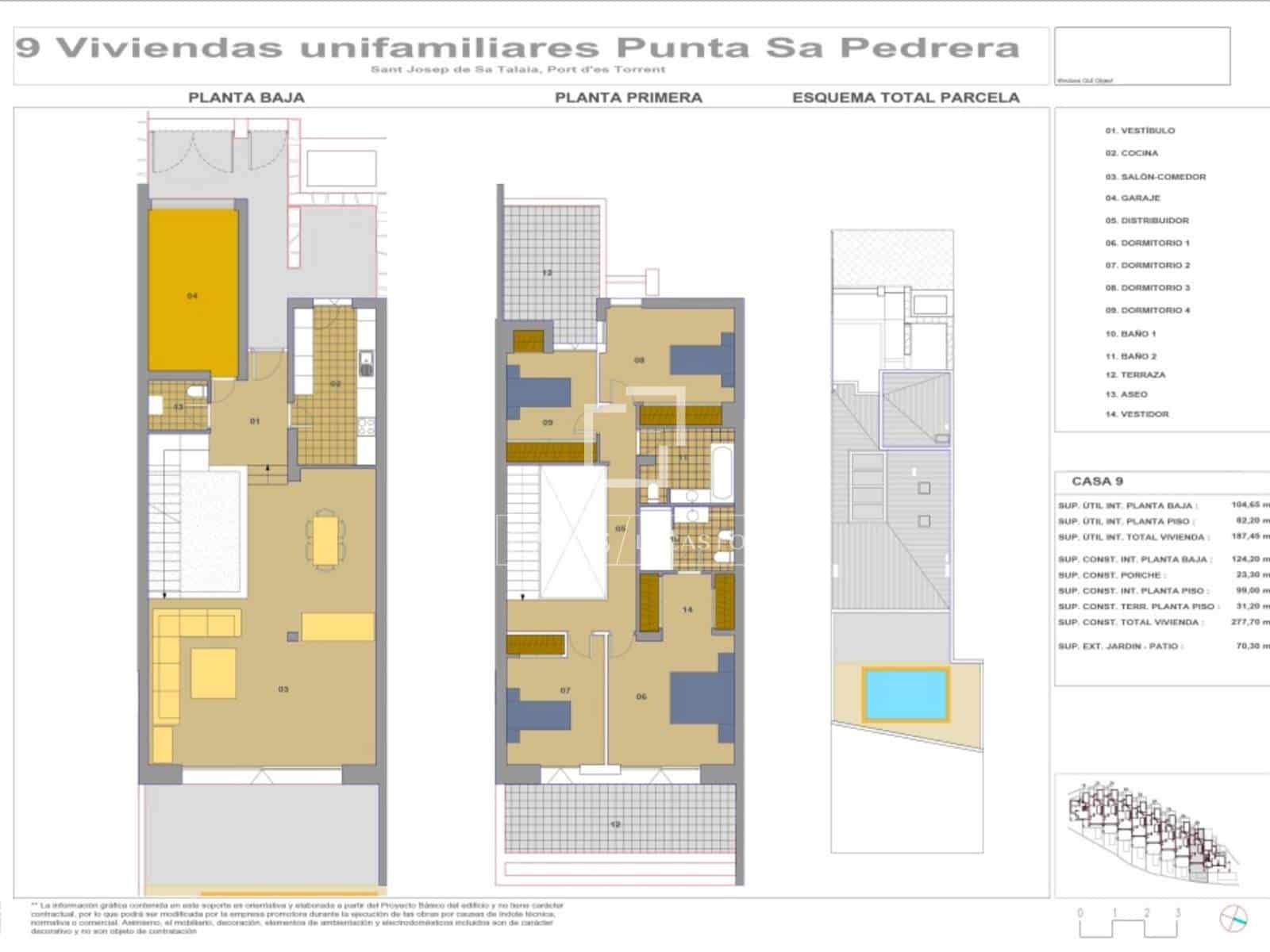 4 bedroom Villa for sale in San Jose / Sant Josep de Sa Talaia with pool garage - € 1,190,000 (Ref: 9739242)