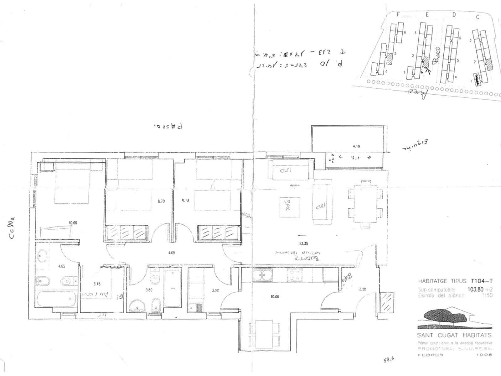 Apartamento de 3 habitaciones en Sant Cugat del Vallès en venta con piscina garaje - 595.000 € (Ref: 9740071)