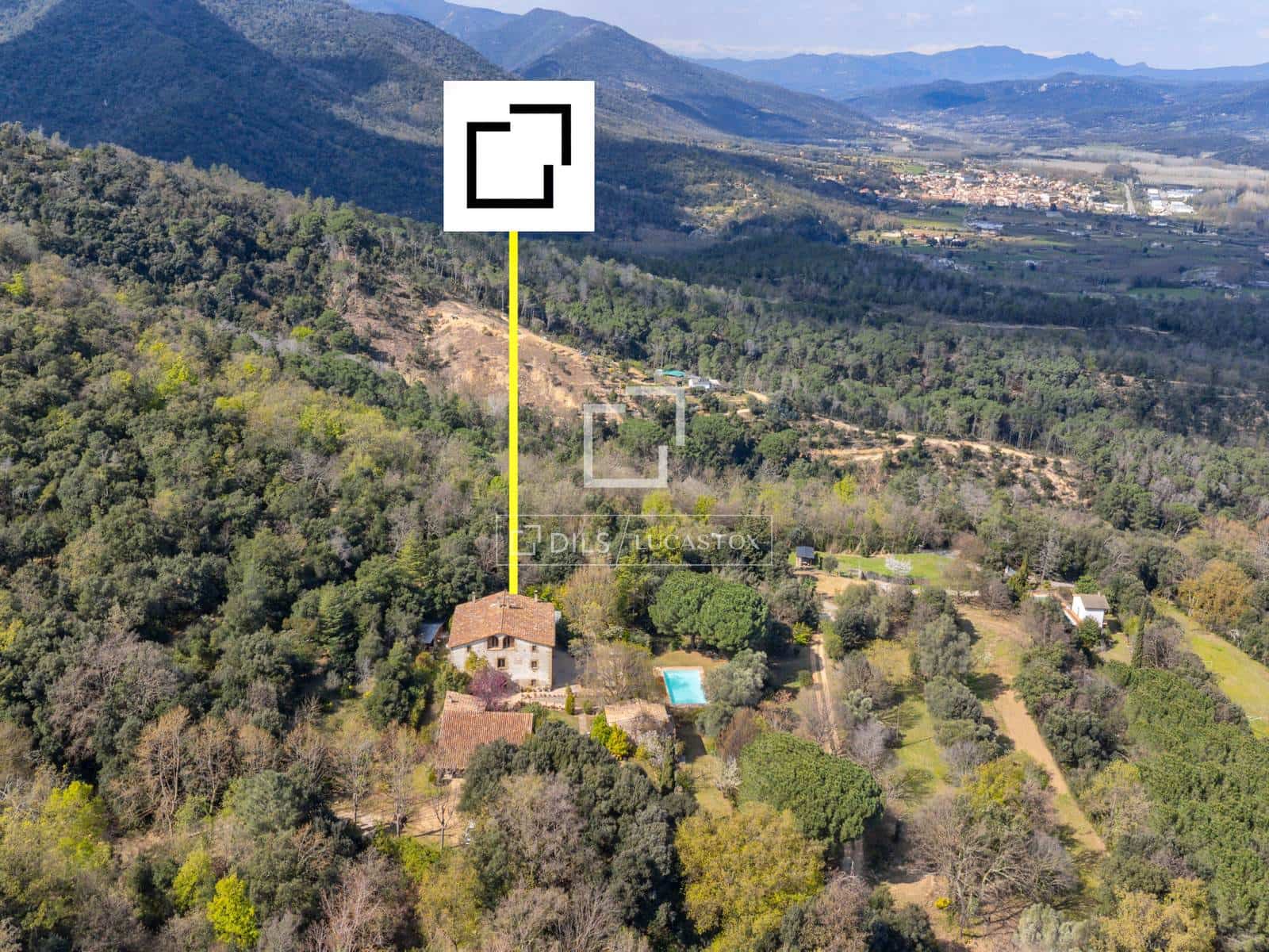12 soverom Finca/Herregård til salgs i Angles med svømmebasseng garasje - € 1 500 000 (Ref: 9743030)