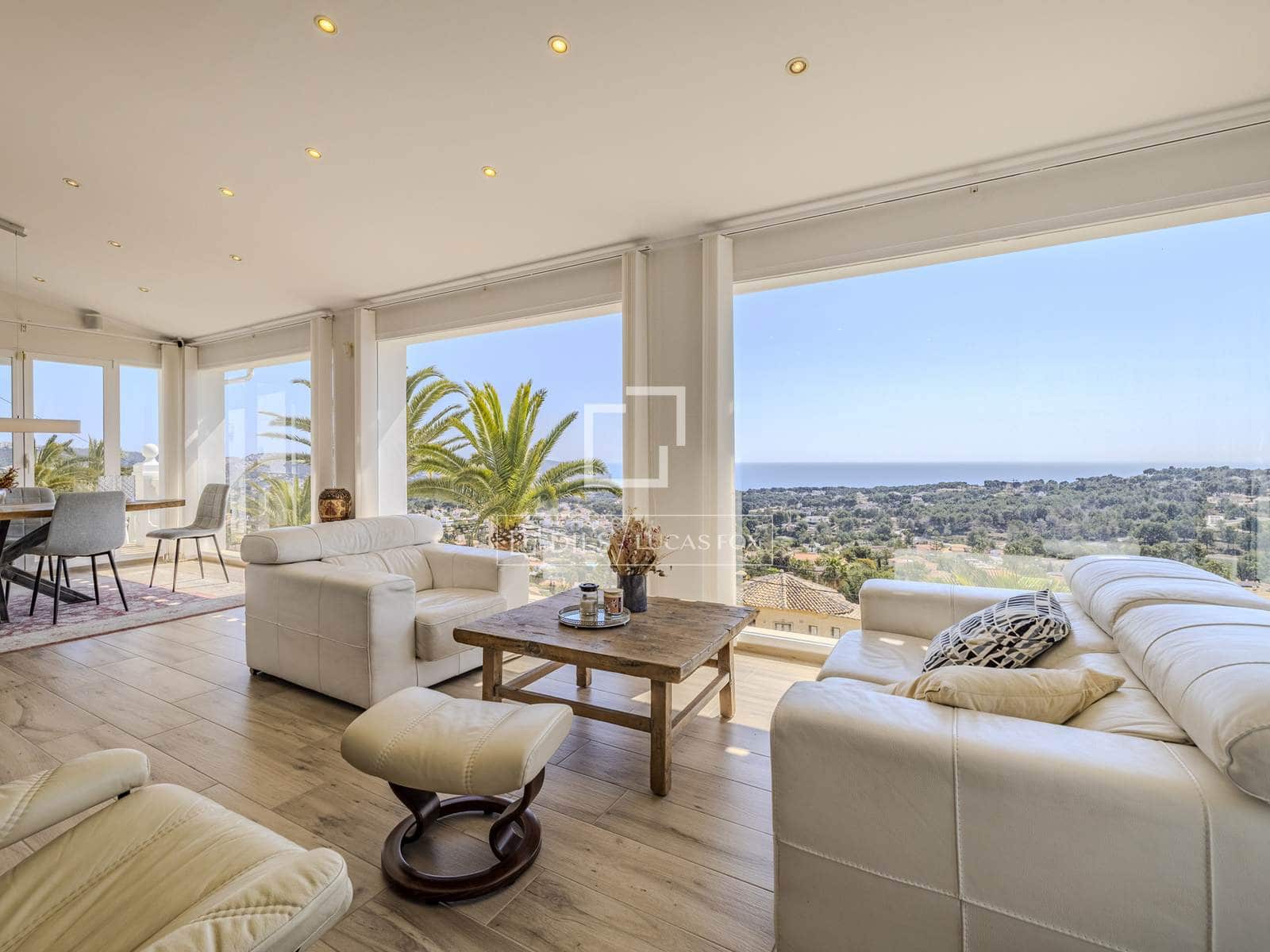 4 makuuhuone Huvila myytävänä paikassa Moraira mukana uima-altaan 
autotalli - 1 295 000 € (Ref: 9745140)