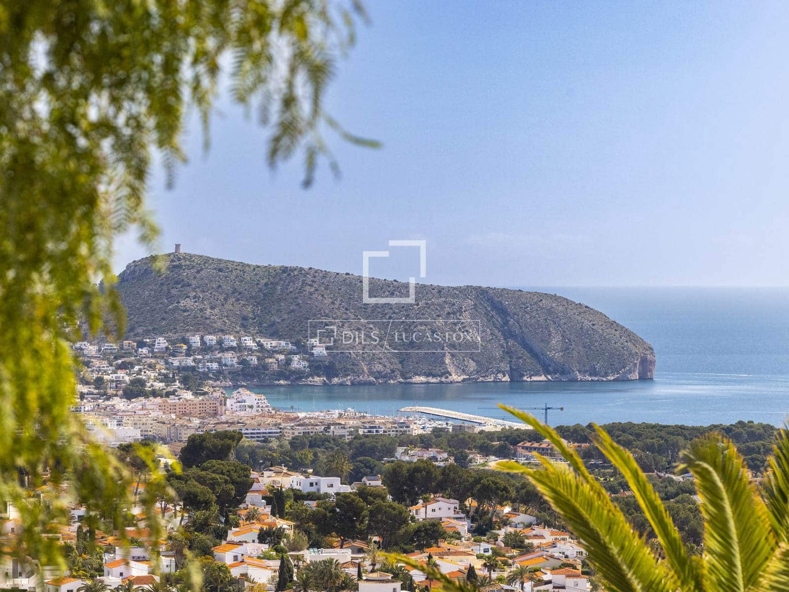 4 makuuhuone Huvila myytävänä paikassa Moraira mukana uima-altaan 
autotalli - 1 295 000 € (Ref: 9745140)