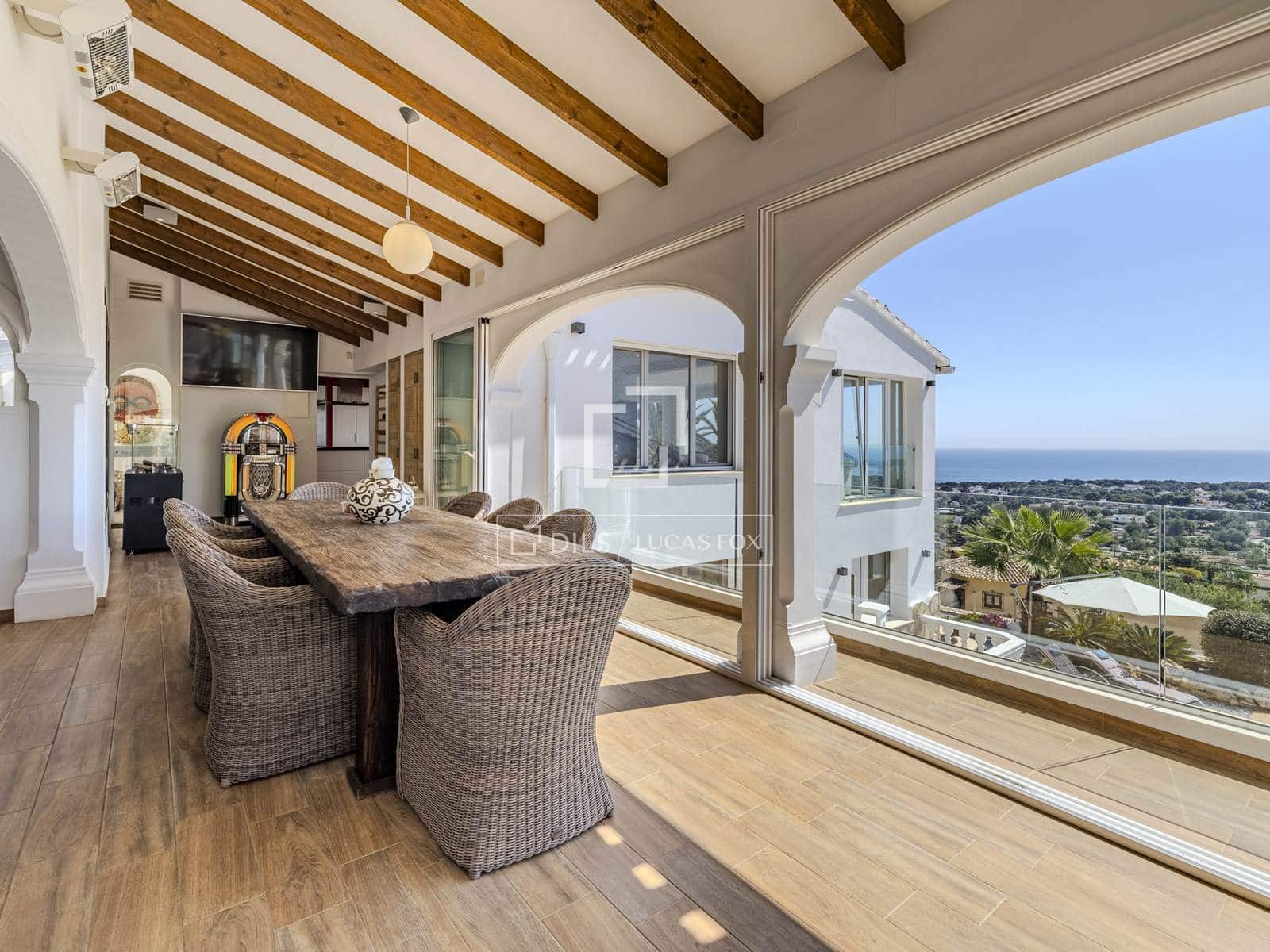 4 makuuhuone Huvila myytävänä paikassa Moraira mukana uima-altaan 
autotalli - 1 295 000 € (Ref: 9745140)