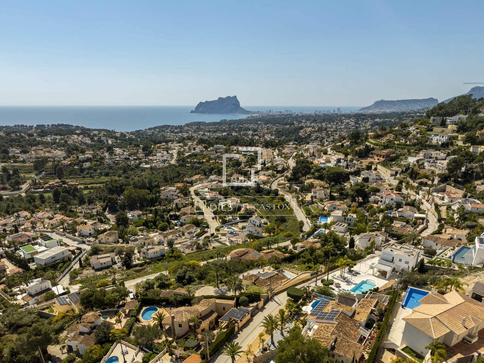 4 makuuhuone Huvila myytävänä paikassa Moraira mukana uima-altaan 
autotalli - 1 295 000 € (Ref: 9745140)