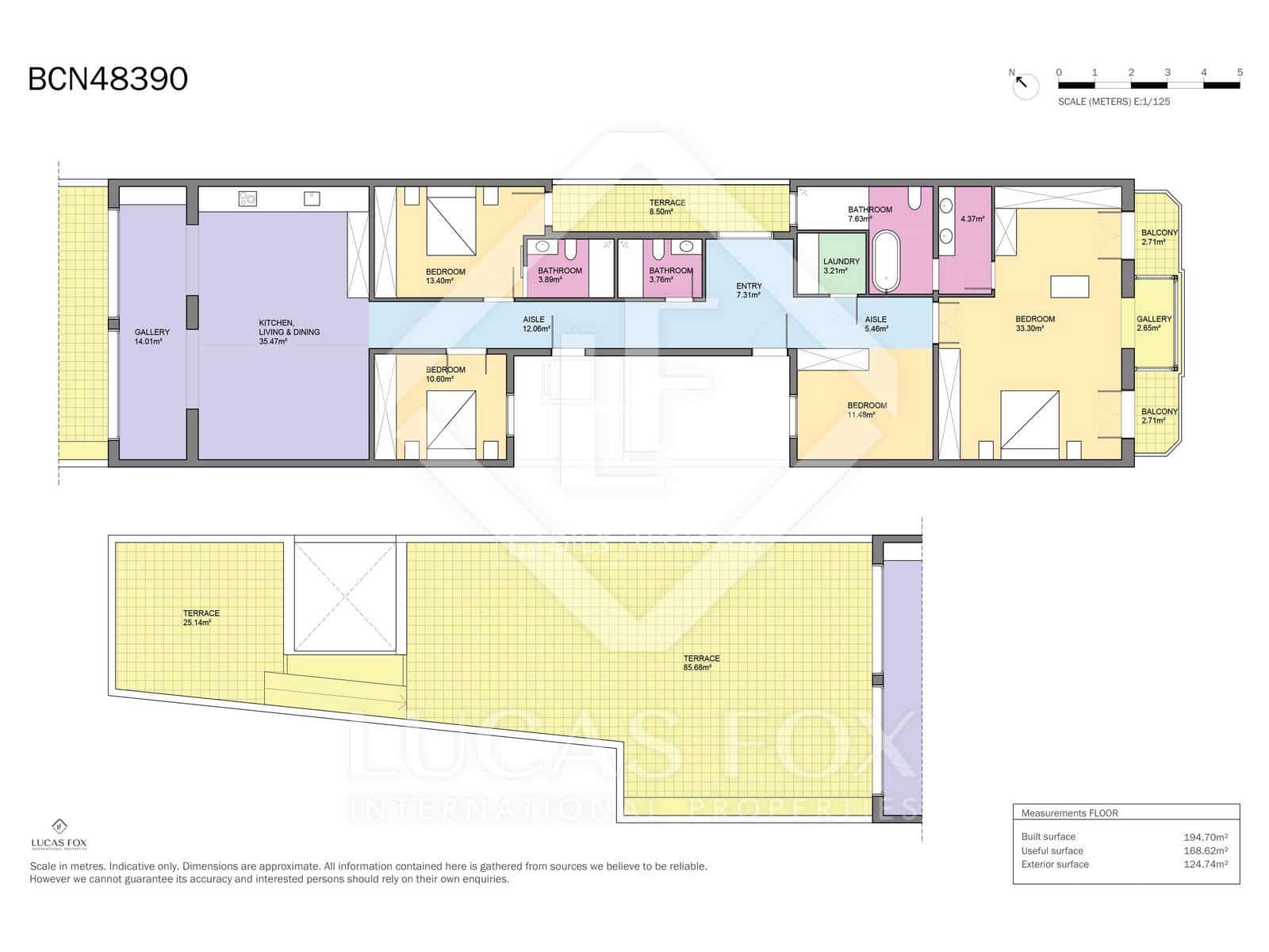 3 soveværelse Lejlighed til salg i Barcelona by - € 2.650.000 (Ref: 9745902)