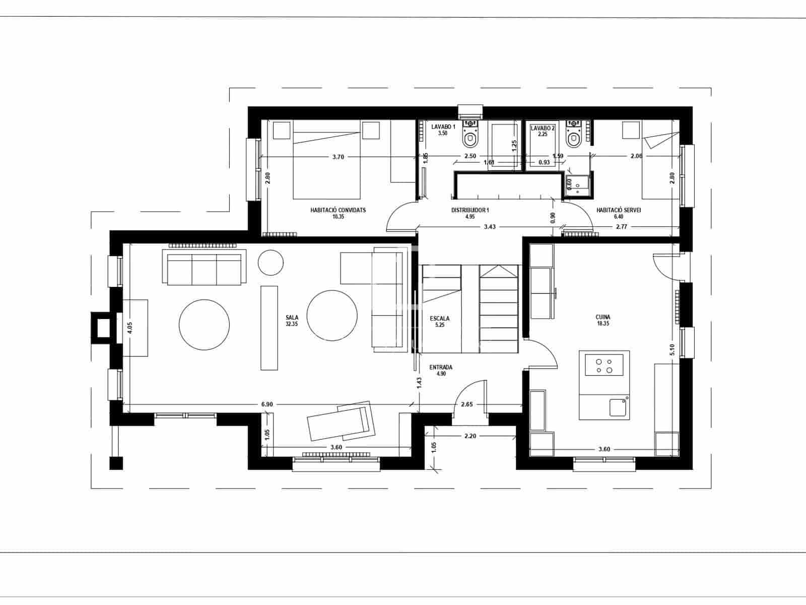 5 Zimmer Villa zu verkaufen in Castelldefels mit Pool Garage - 1.350.000 € (Ref: 9751425)