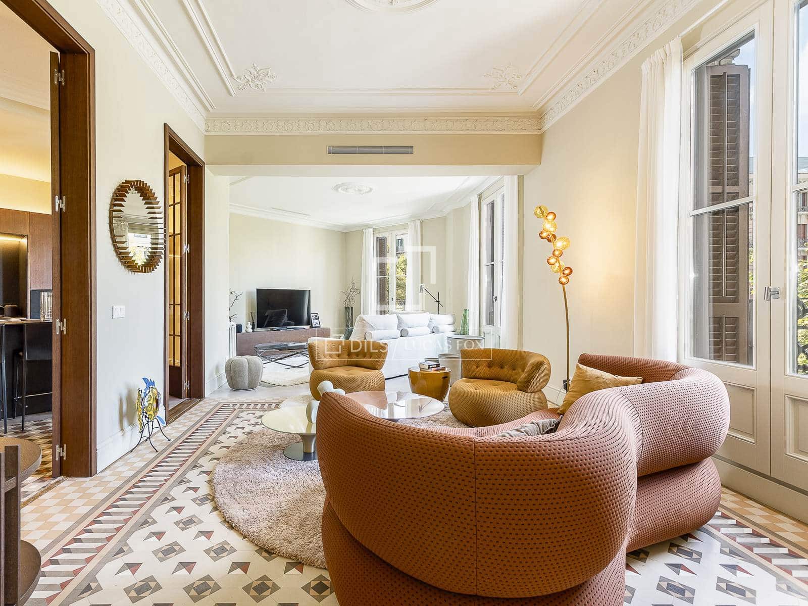 3 soveværelse Lejlighed til salg i Barcelona by - € 1.900.000 (Ref: 9752335)