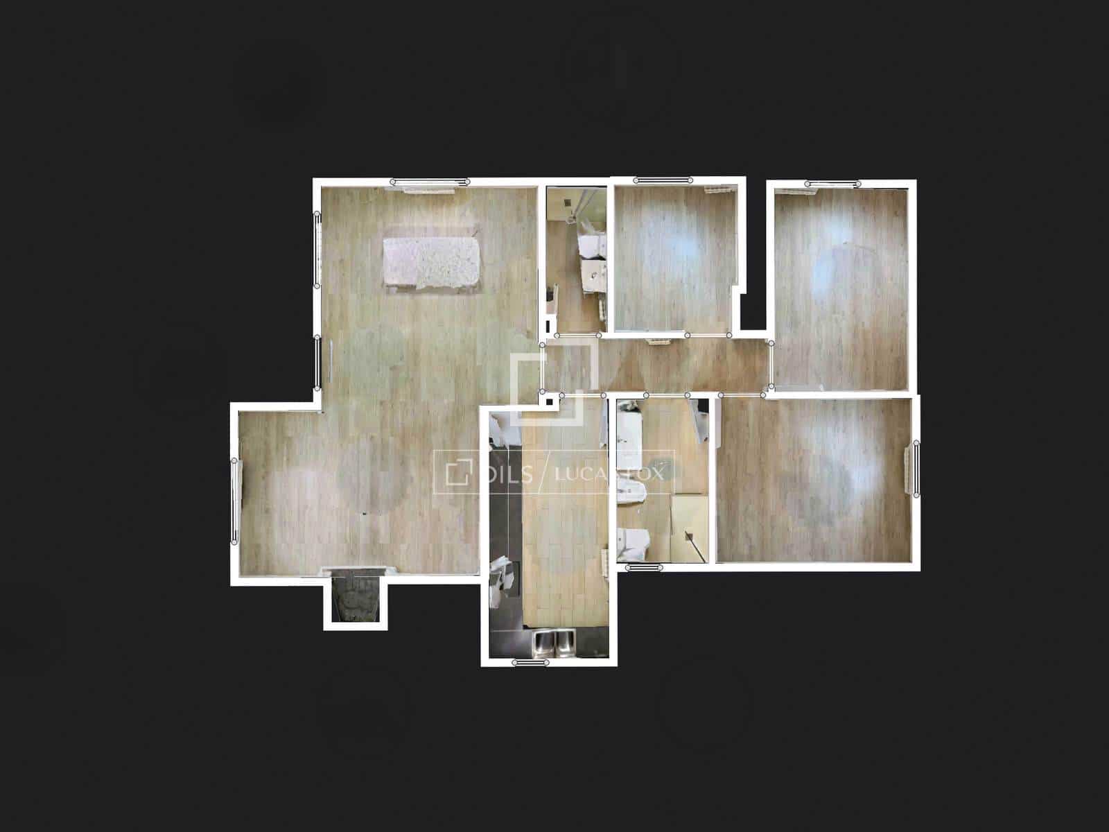 3 makuuhuone Huvila vuokrattavana paikassa Valencia kaupunki - 1 850 € (Ref: 9753495)