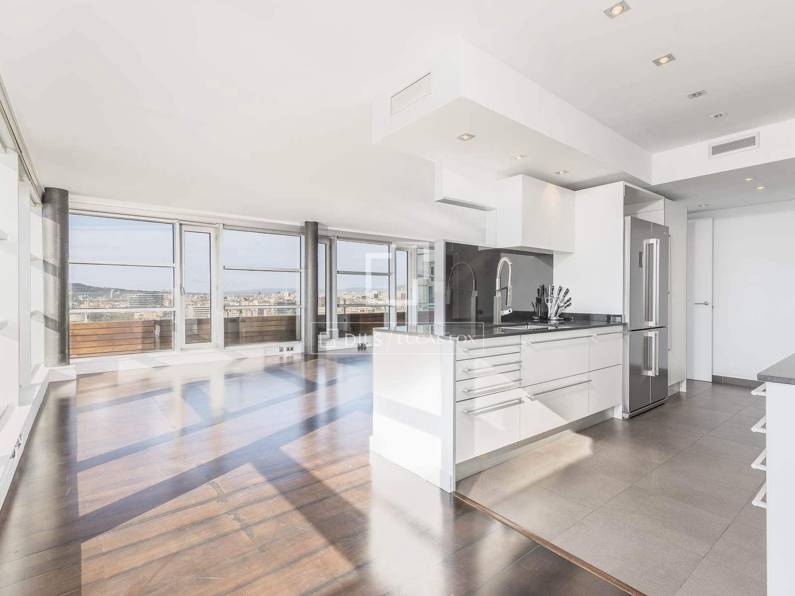 2 chambre Penthouse à vendre à Barcelone ville avec garage - 1 900 000 € (Ref: 9756645)