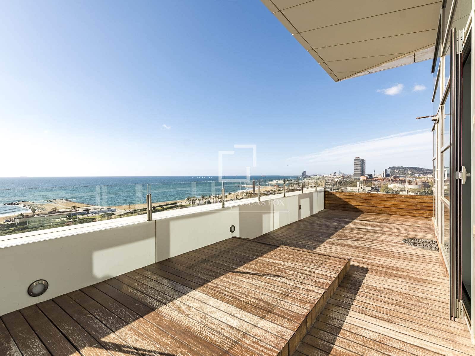 2 chambre Penthouse à vendre à Barcelone ville avec garage - 1 900 000 € (Ref: 9756645)