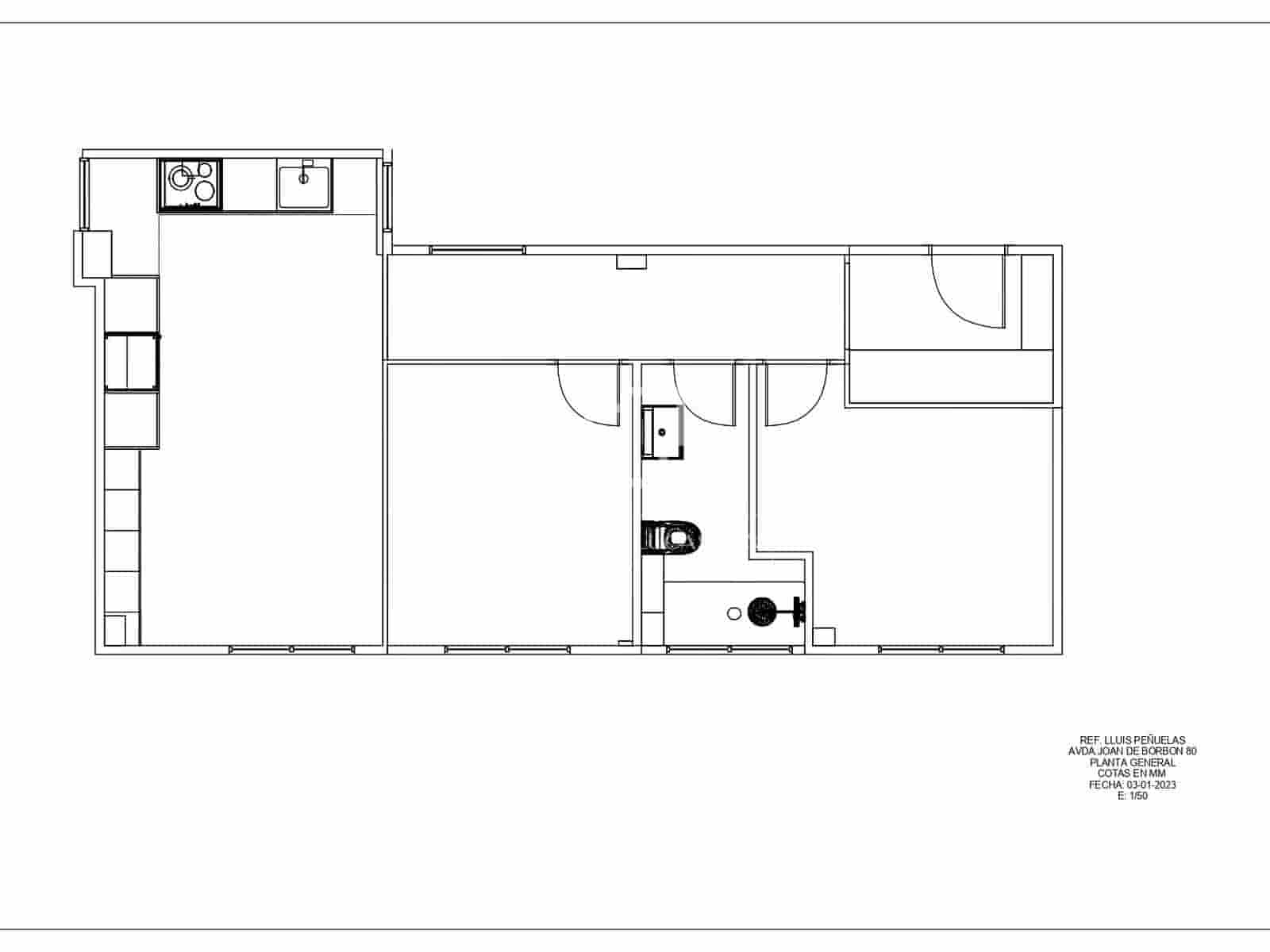 2 camera da letto Appartamento in vendita in Barcelona citta - 335.000 € (Rif: 9758014)