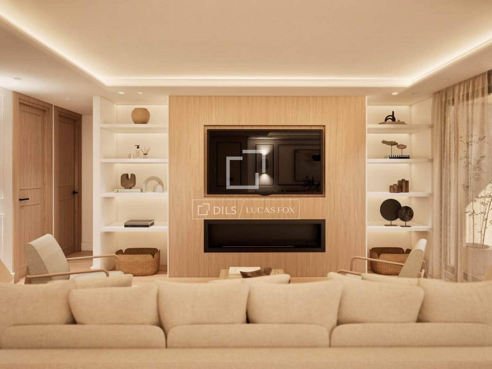 4 bedroom Apartment for rent in Madrid city with garage - € 5,300 (Ref: 9758130)