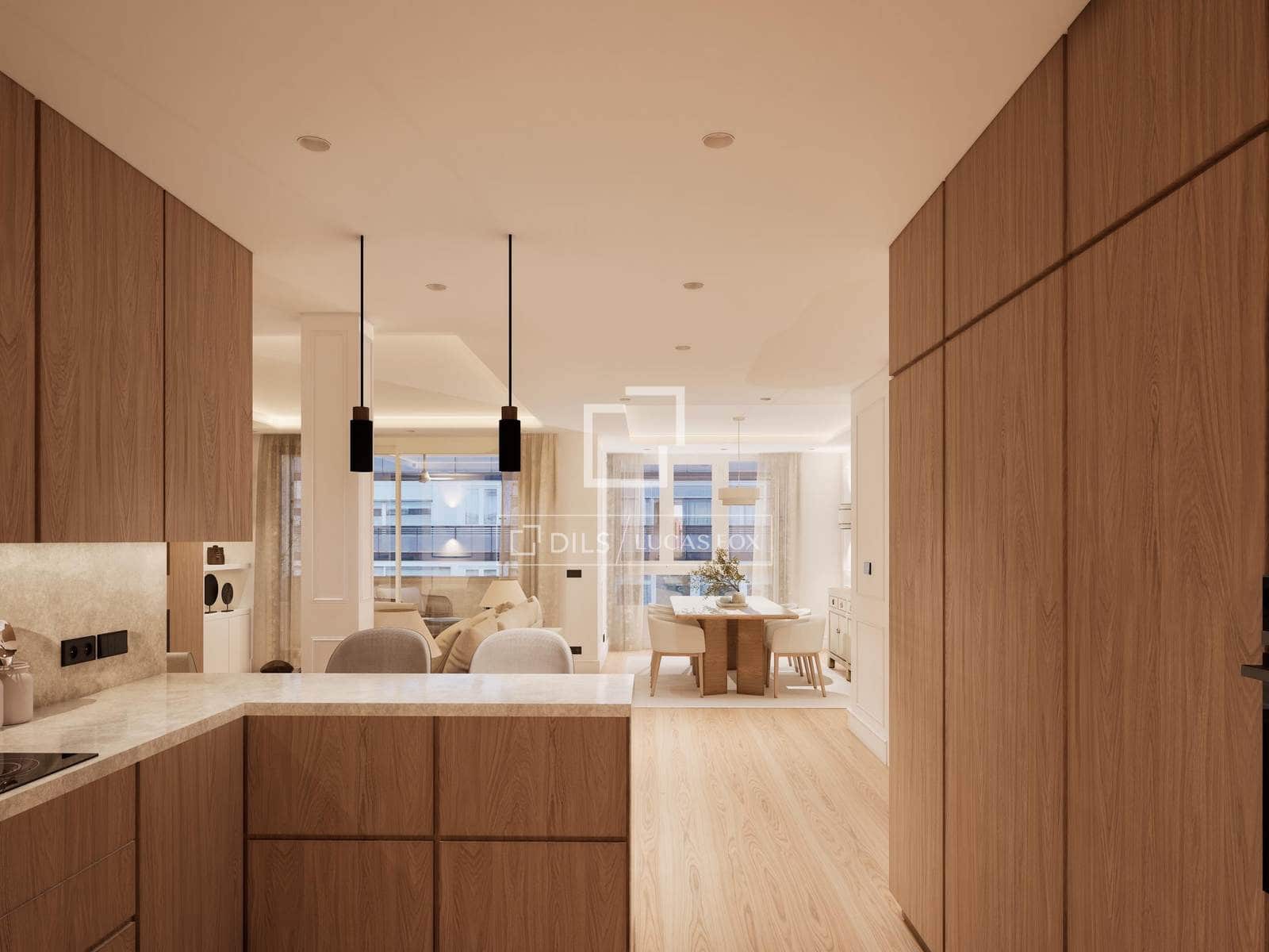 4 bedroom Apartment for rent in Madrid city with garage - € 5,300 (Ref: 9758130)