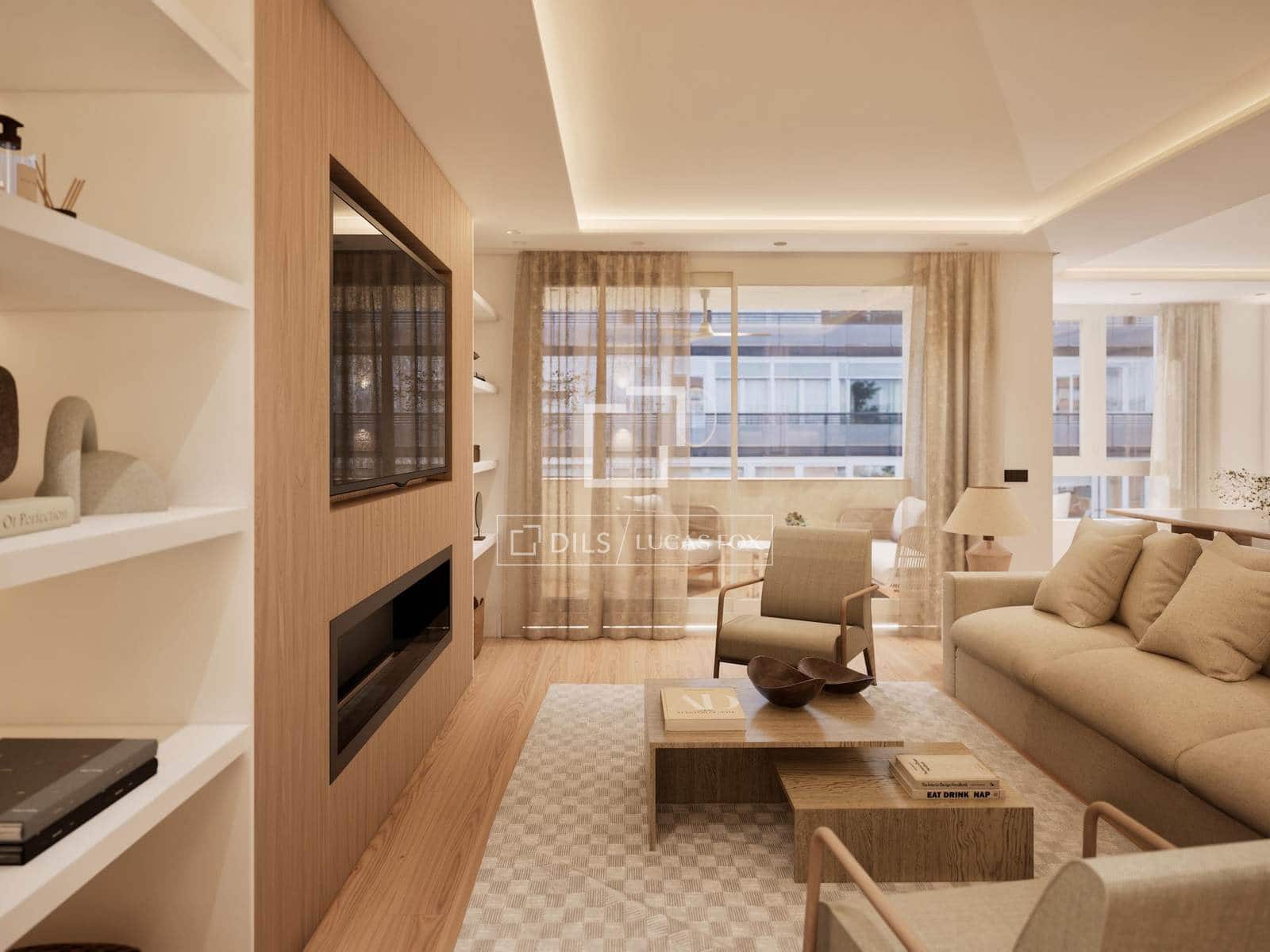 4 bedroom Apartment for rent in Madrid city with garage - € 5,300 (Ref: 9758130)