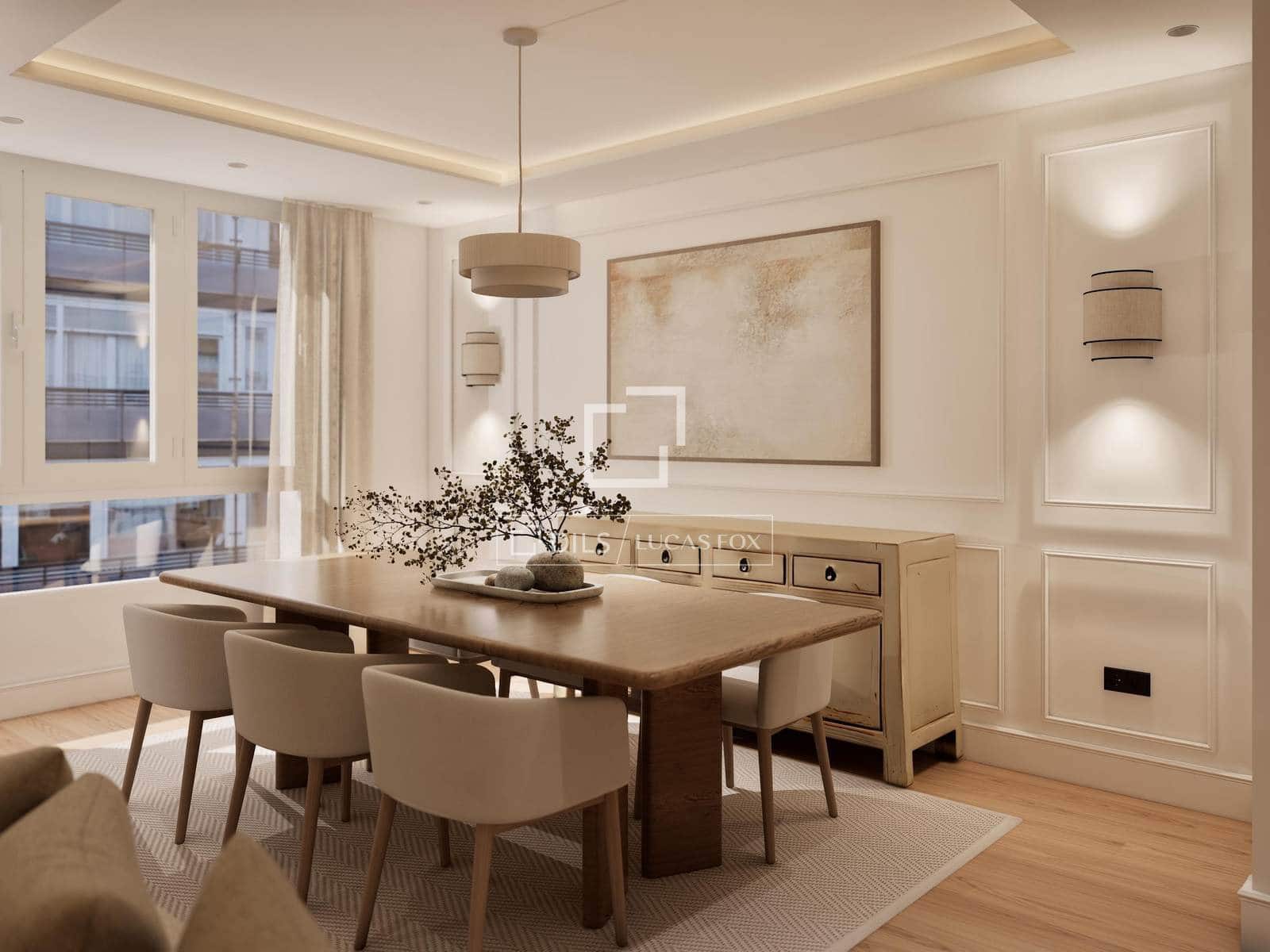 4 bedroom Apartment for rent in Madrid city with garage - € 5,300 (Ref: 9758130)