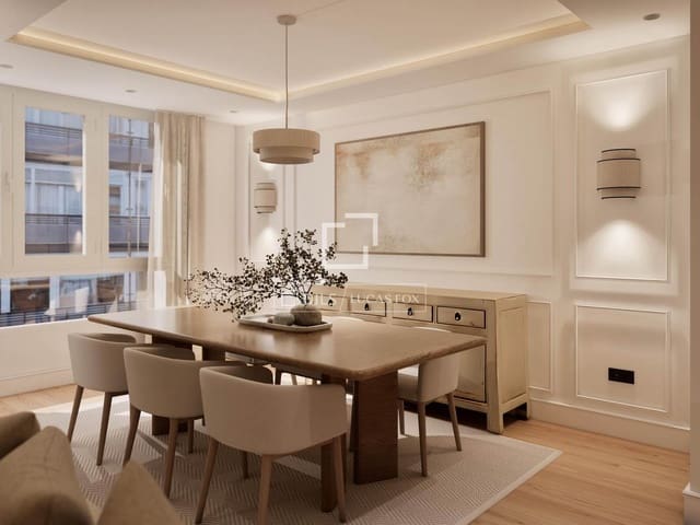 4 sovrum Lägenhet att hyra i El Viso, Madrid stad med garage - 5 300 € (Ref: 9758130)