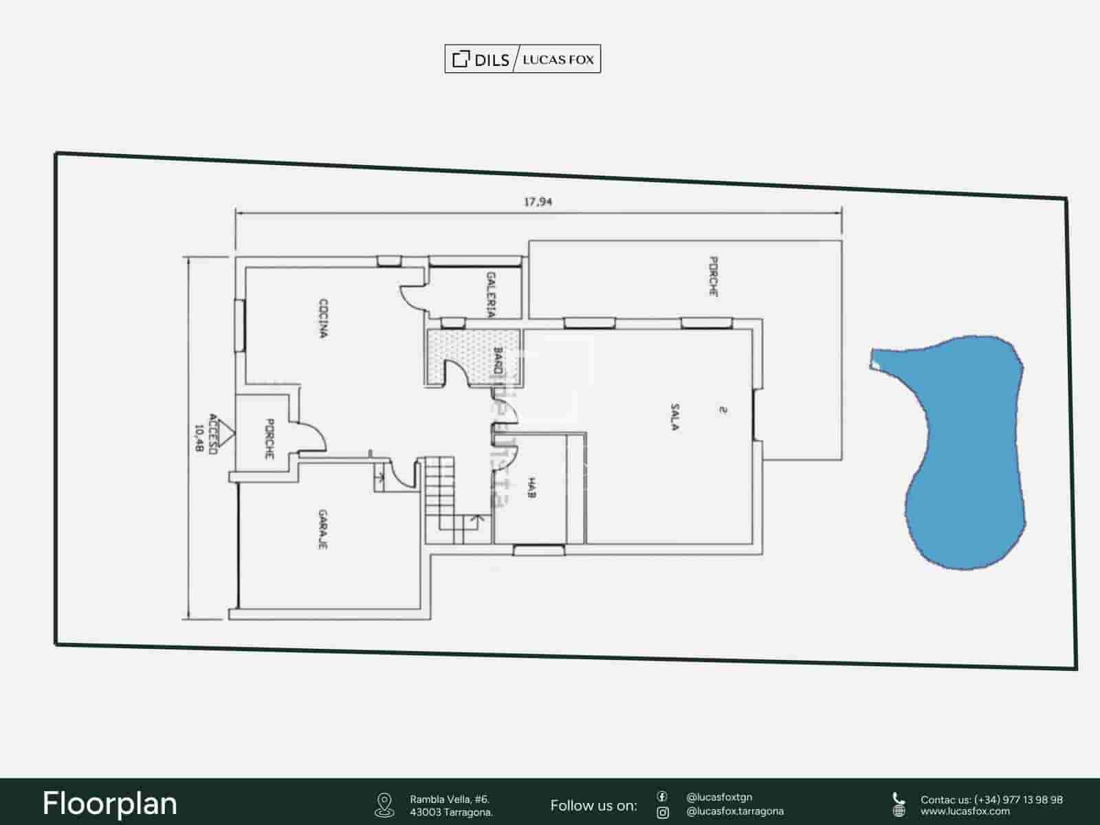 5 slaapkamer Villa te koop in Tarragona stad met garage - € 695.000 (Ref: 9759598)