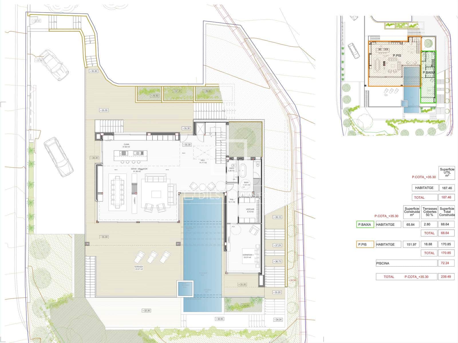 4 soverom Villa til salgs i Llanca med svømmebasseng garasje - € 2 110 000 (Ref: 9761267)