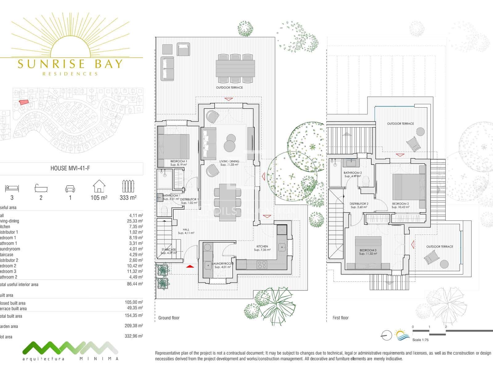3 sypialnia Willa na sprzedaż w Cala Magrana z basenem garażem - 499 000 € (Ref: 9761367)