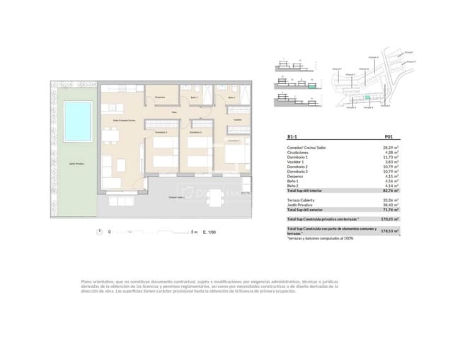 3 slaapkamer Appartement te koop in Alfaz del Pi / L'Alfàs del Pi met zwembad garage - € 399.000 (Ref: 9761478)