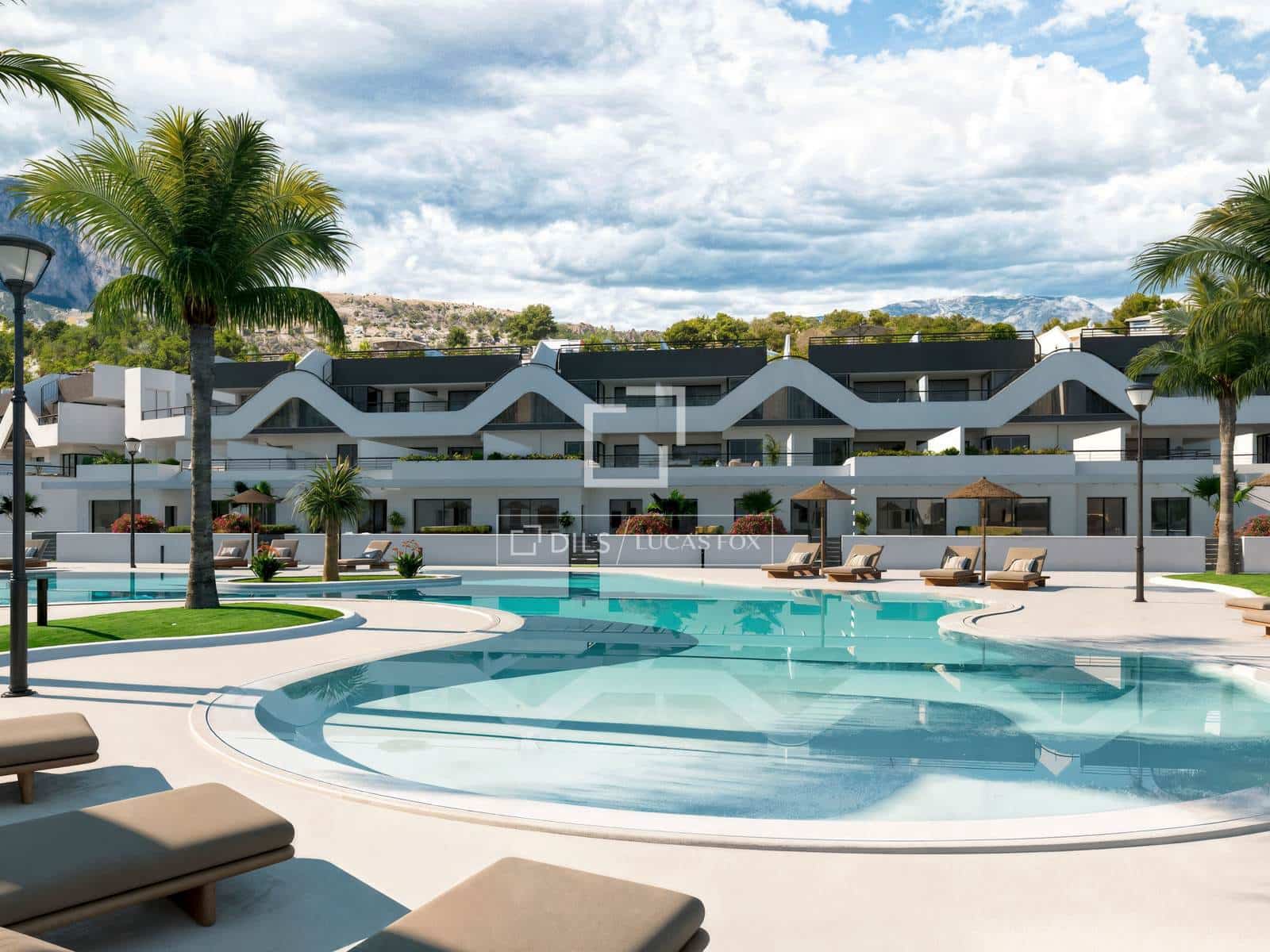 2 bedroom Apartment for sale in Alfaz del Pi / L'Alfas del Pi with pool garage - € 289,000 (Ref: 9761482)