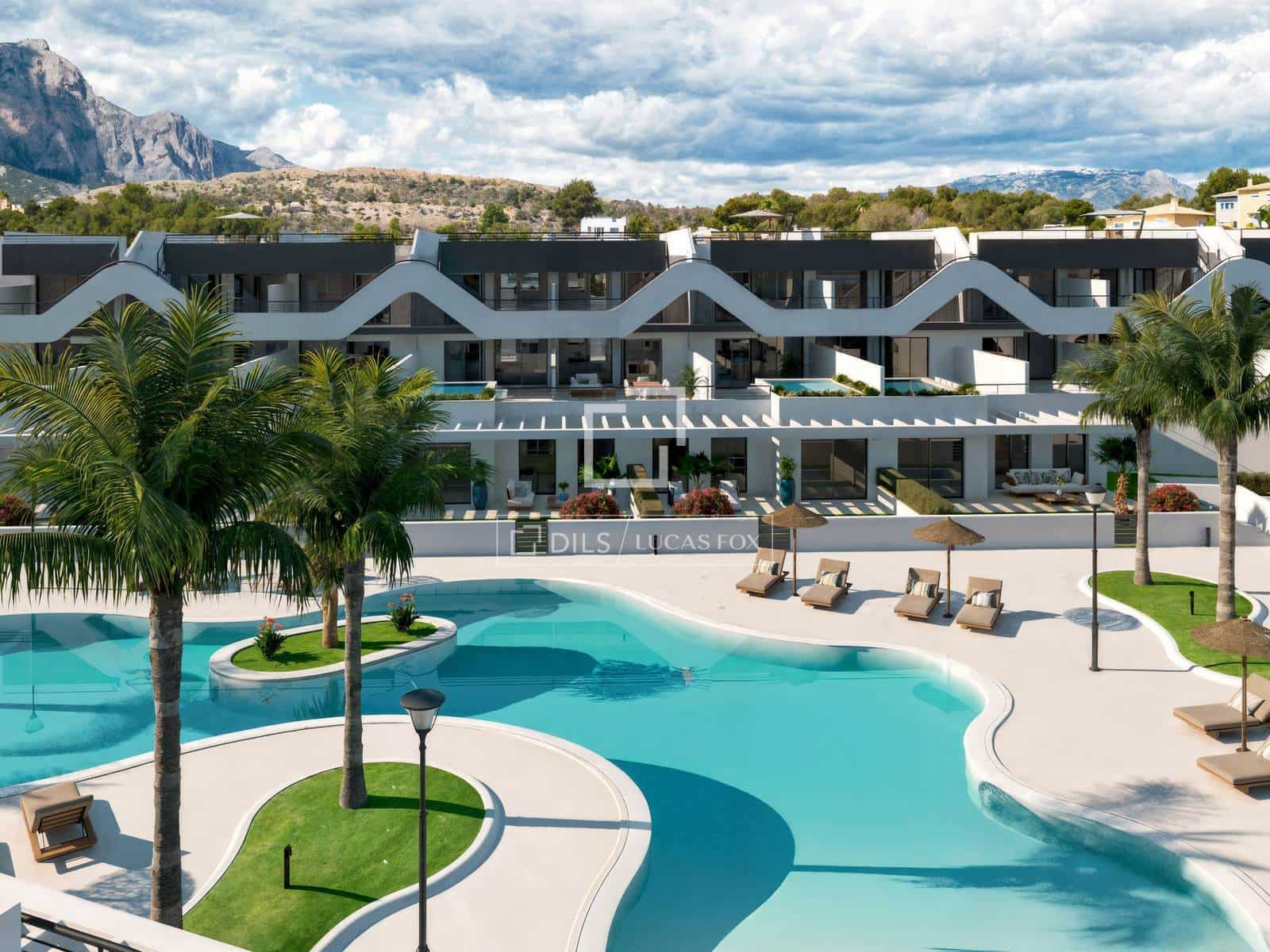 2 bedroom Apartment for sale in Alfaz del Pi / L'Alfas del Pi with pool garage - € 289,000 (Ref: 9761482)