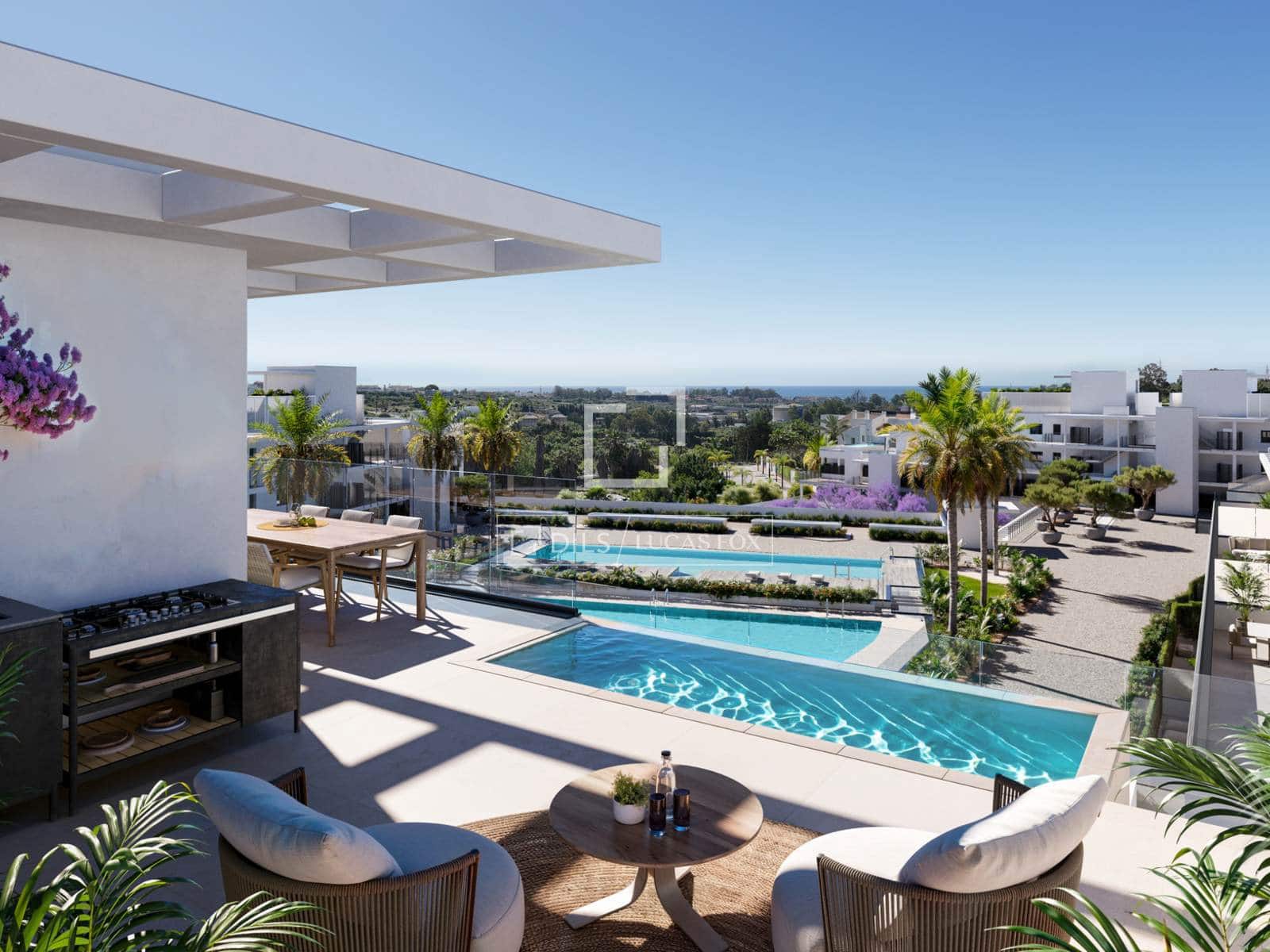 2 quarto Apartamento para venda em Estepona com piscina garagem - 510 000 € (Ref: 9769063)
