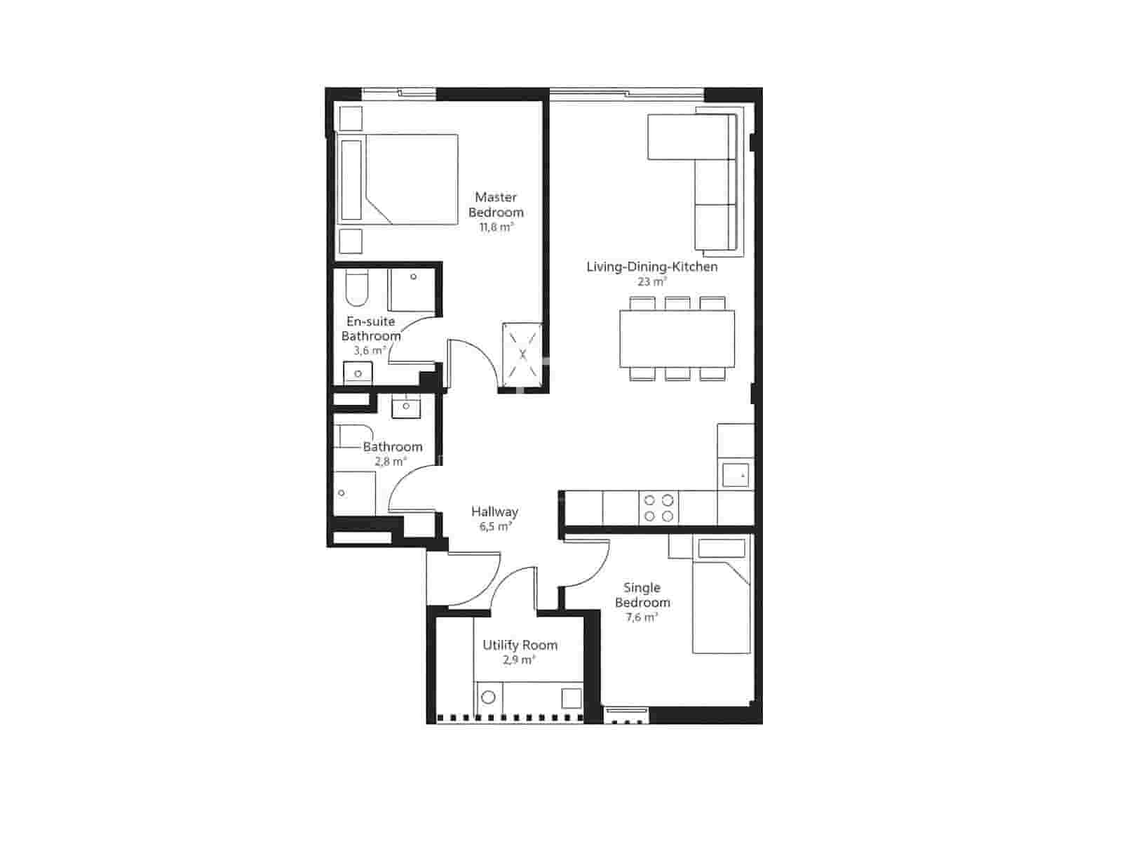 2 camera da letto Appartamento in vendita in Benidorm con piscina - 295.000 € (Rif: 9772429)