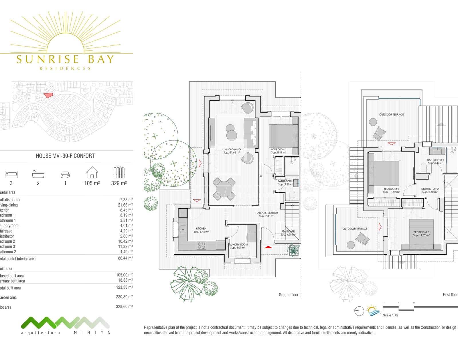 3 soveværelse Villa til salg i Cala Romantica med swimmingpool garage - € 489.000 (Ref: 9778987)