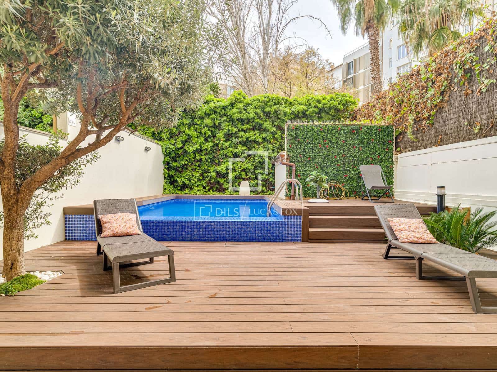 3 soveværelse Lejlighed til leje i Barcelona by med swimmingpool garage - € 4.500 (Ref: 9778992)