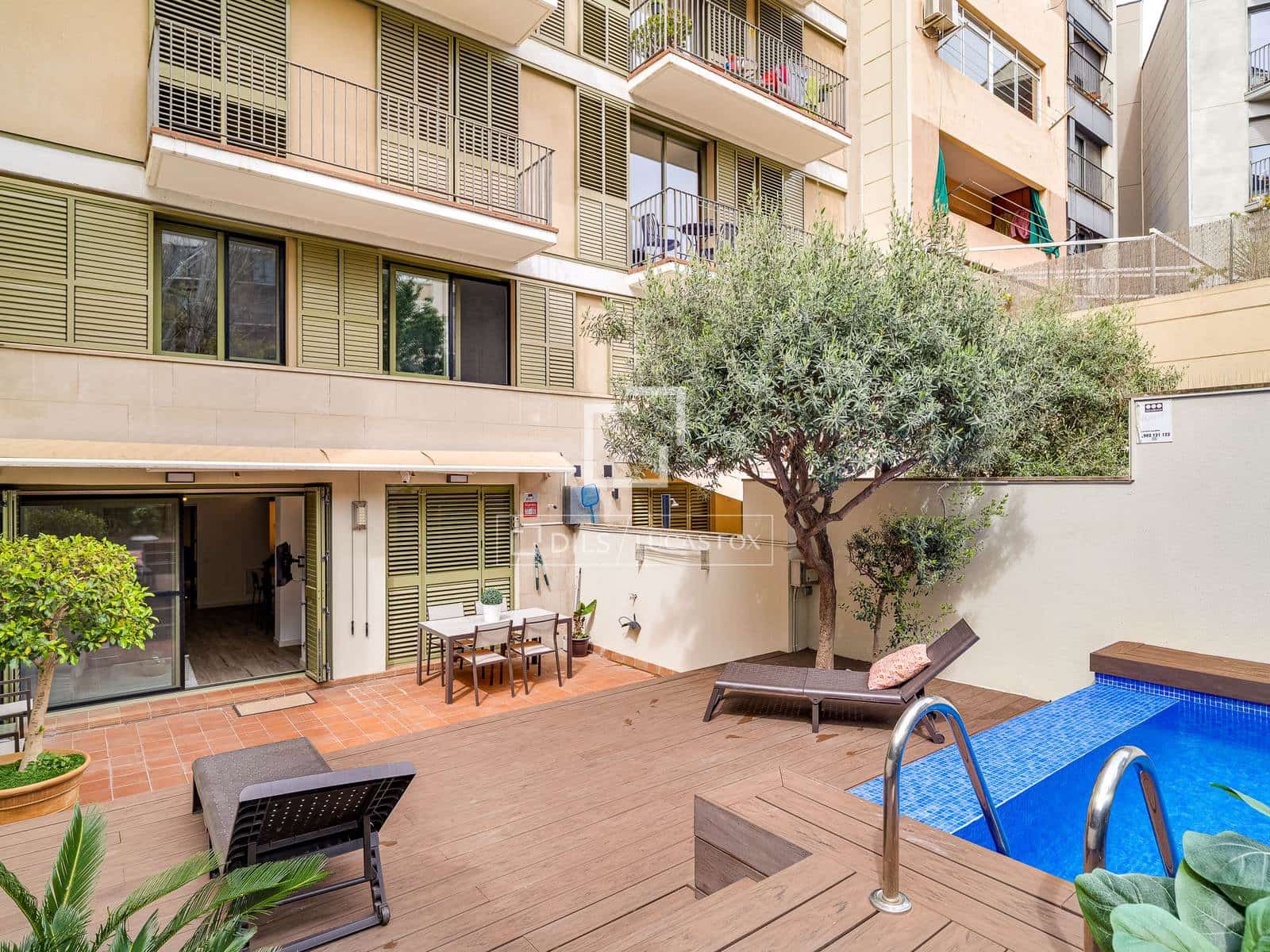 3 soveværelse Lejlighed til leje i Barcelona by med swimmingpool garage - € 4.500 (Ref: 9778992)