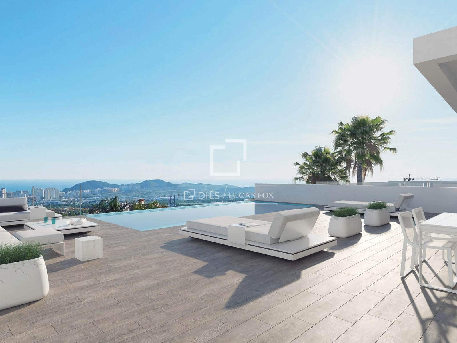 4 soverom Villa til salgs i Finestrat med svømmebasseng garasje - € 1 350 000 (Ref: 9782405)