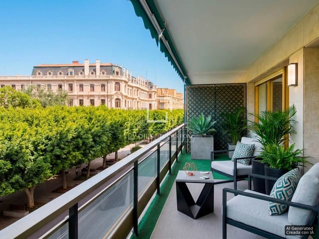 4 quarto Apartamento para venda em La Malagueta, Málaga cidade com piscina - 1 120 000 € (Ref: 9784414)
