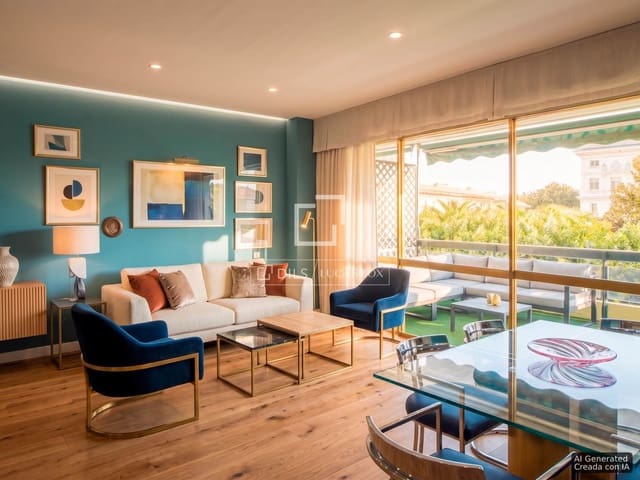 4 quarto Apartamento para venda em La Malagueta, Málaga cidade com piscina - 1 120 000 € (Ref: 9784414)