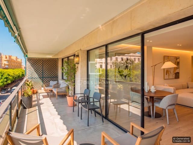 4 quarto Apartamento para venda em La Malagueta, Málaga cidade com piscina - 1 120 000 € (Ref: 9784414)