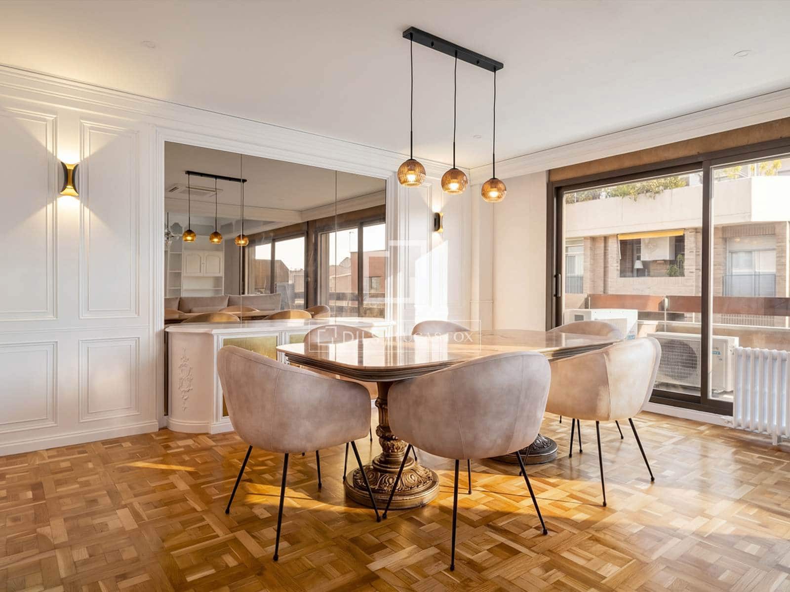 4 soveværelse Lejlighed til leje i Barcelona by med garage - € 4.600 (Ref: 9787548)