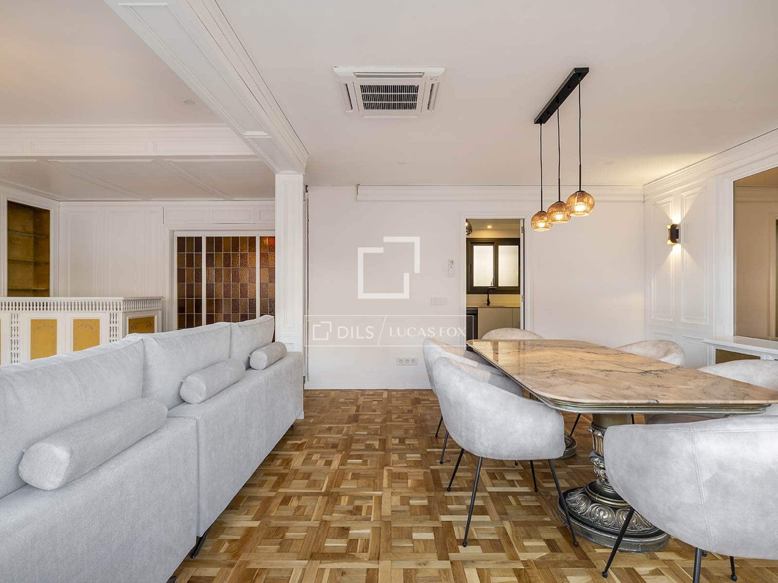 4 soveværelse Lejlighed til leje i Barcelona by med garage - € 4.600 (Ref: 9787548)