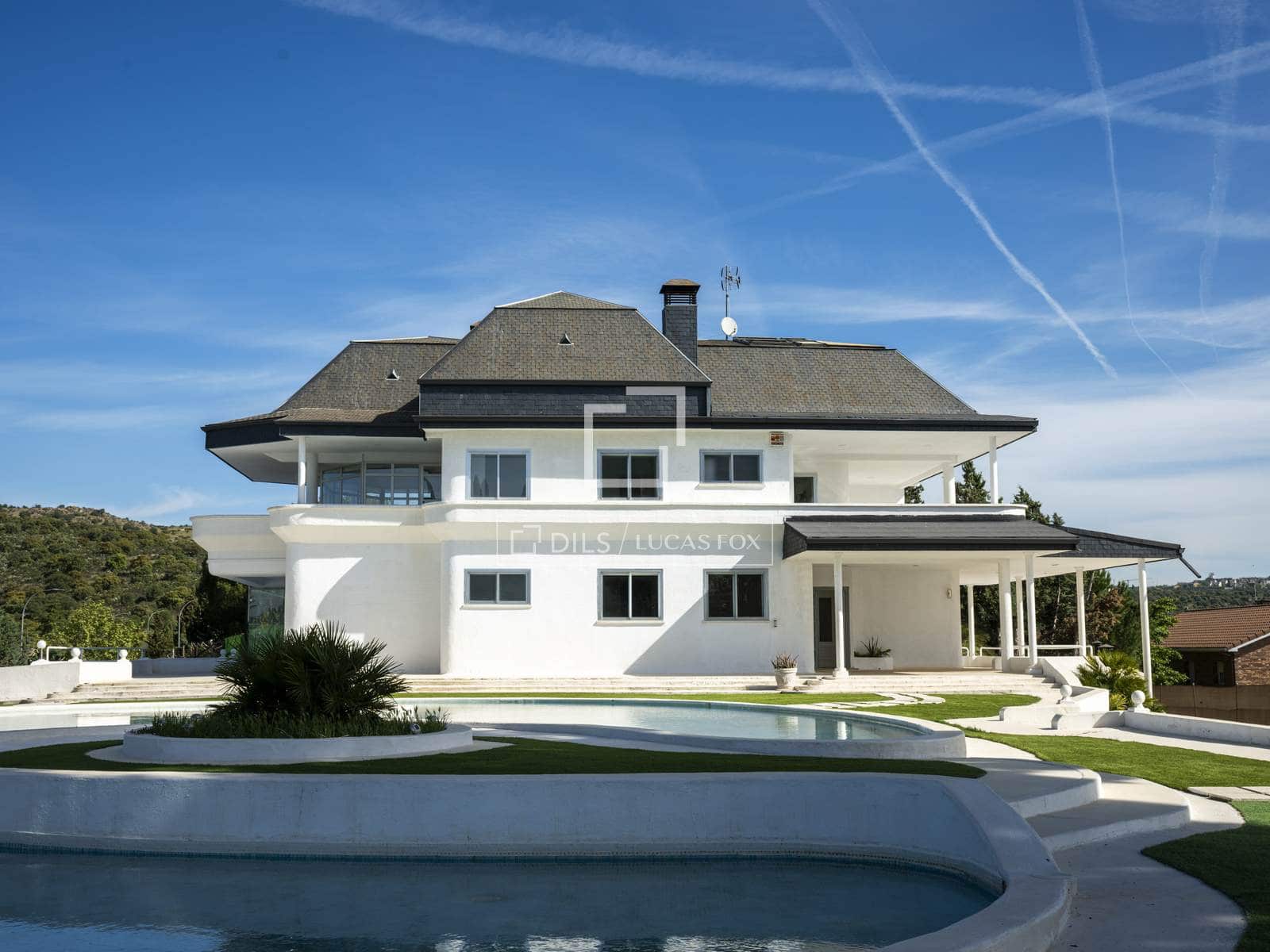 9 makuuhuone Huvila vuokrattavana paikassa Madrid kaupunki mukana uima-altaan 
autotalli - 9 200 € (Ref: 9787549)