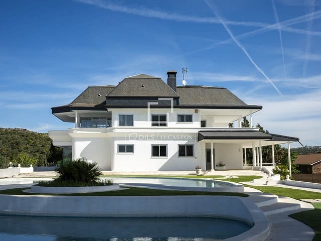 9 soveværelse Villa til leje i Madrid by med swimmingpool garage - € 9.200 (Ref: 9787549)