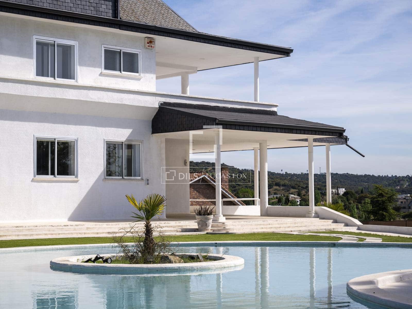 9 makuuhuone Huvila vuokrattavana paikassa Madrid kaupunki mukana uima-altaan 
autotalli - 9 200 € (Ref: 9787549)