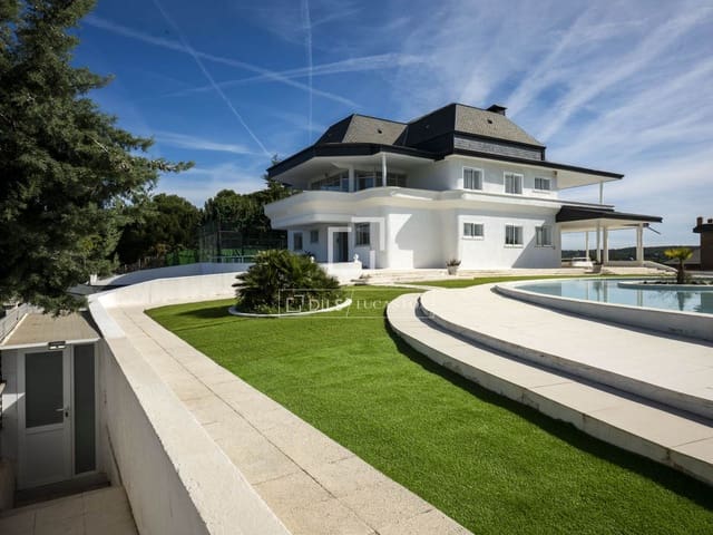 9 soveværelse Villa til leje i Madrid by med swimmingpool garage - € 9.200 (Ref: 9787549)