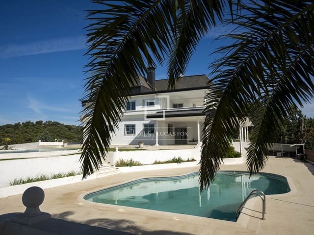 9 soveværelse Villa til leje i Madrid by med swimmingpool garage - € 9.200 (Ref: 9787549)