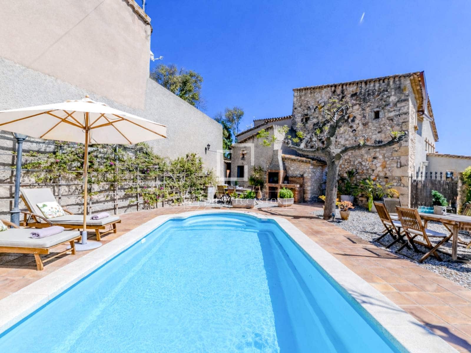 8 chambre Finca/Maison de Campagne à vendre à Castellvi de la Marca avec piscine garage - 995 000 € (Ref: 9787550)