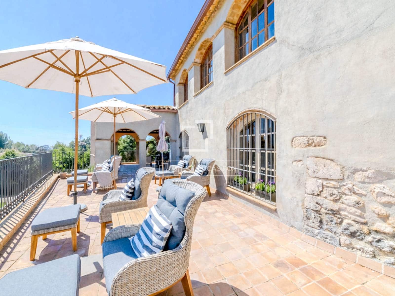 8 chambre Finca/Maison de Campagne à vendre à Castellvi de la Marca avec piscine garage - 995 000 € (Ref: 9787550)