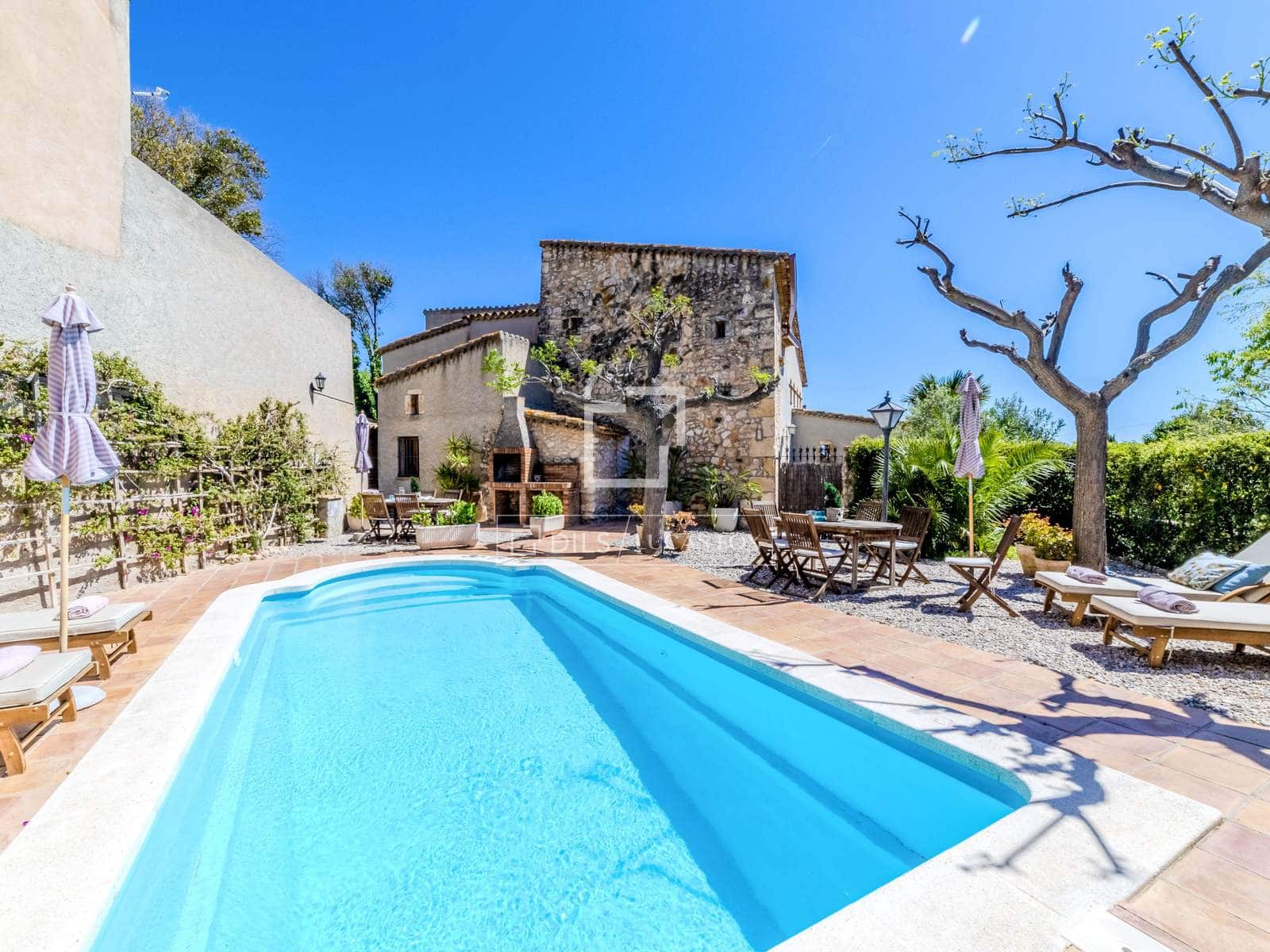 8 chambre Finca/Maison de Campagne à vendre à Castellvi de la Marca avec piscine garage - 995 000 € (Ref: 9787550)